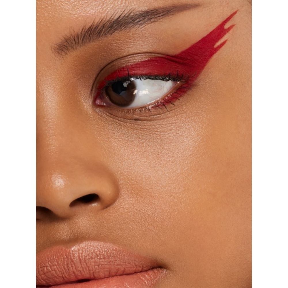 ABOUT-FACE MATTE FLUID EYE PAINT EYESHADOW - SCREAM OF CONSCIOUSNESS PRIMARY RED